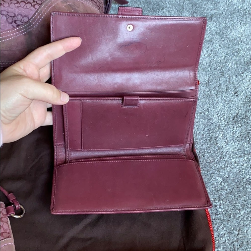 Coach Purse and Wallet Set - Picture 10 of 16